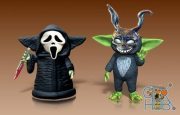 Grogu Elf and Angel Xmas Pack 1 – 3D Print