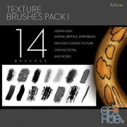 Gumroad – Texture Brush Pack I by Ty Carter