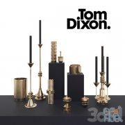 Candles & accesories by Tom Dixon (max, fbx)