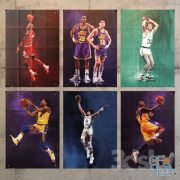 Series of posters - NBA Legends