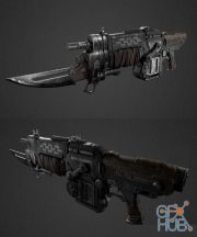 Retro lancer gears of war PBR