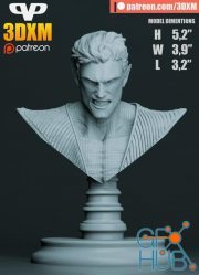 ﻿3DXM - Nightcrawler Bust – 3D Print
