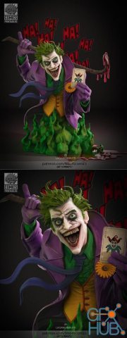 Joker Bust – 3D Print