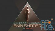 Universal Human Skin Shader v1.0 for Blender