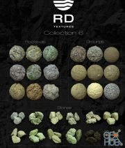 Real Displacement Textures – RDT Collection SIX (Vol. 6)