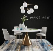 Dining set by West elm