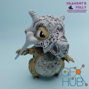 Cubone Ornamental – 3D Print