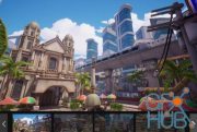 Unreal Engine Marketplace – Stylized City Environment: Manila