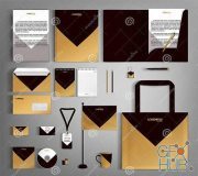 Vector template business design set of stationery, corporate identity (EPS)