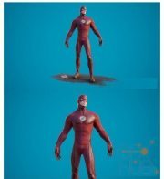 Flash character 3D Model