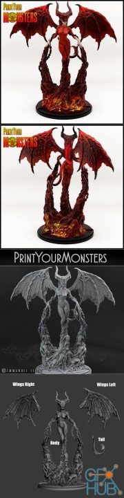Demon Queen – 3D Print