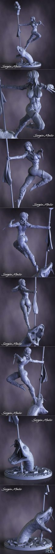 Mileena – 3D Print