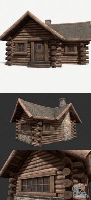 Simple Wooden House PBR
