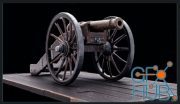 BLENDER: Learn how to create old realistic cannon