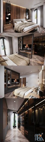 Modern Style Bedroom 556