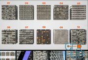 Apartment Buildings PBR Materials (4K)