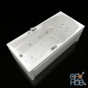 Acrylic hot tub Doctor Jet Fortunata