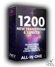 AKV Studios – Elite Editor Pack 1200+ Transitions & Effects