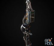 Sci-fi Fantasy Bow PBR