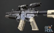 Unreal Engine Asset – Rifle M4A1