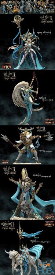 Heroes Infinite - High Elves of the Eternal Summits II April 2022 – 3D Print
