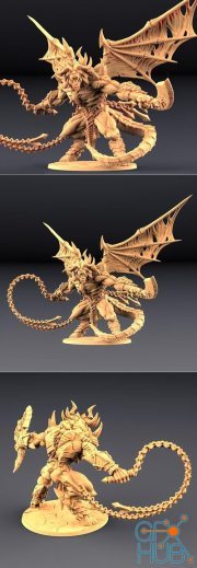 AG Epic Boss - Baalzrodan the Demon King – 3D Print
