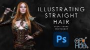 Skillshare – Hair Painting for Beginners: Illustrating Straight Hair