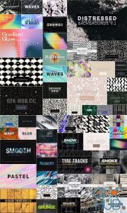 Background Textures, Patterns & Overlays Bundle 2 December 2022