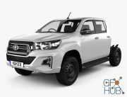 Hum3D – Toyota Hilux Double Cab Chassis SR 2019