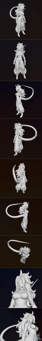 Android 21 Dragon Ball Fighter Z – 3D Print