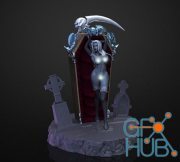 Lady Death – 3D Print