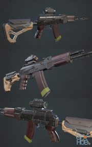 AK 74 customized