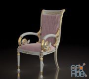 Capotavolo classic chair by Modenese Gastone