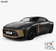 Hum 3D Nissan GT-R50 2018 car