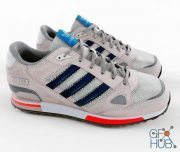 Adidas zx 750 sneakers in three colors