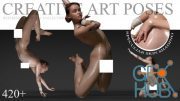 CREATIVE ART POSES 420+REFERENCE PICTURES