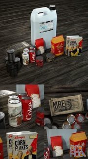 Food Supplies Pack PBR
