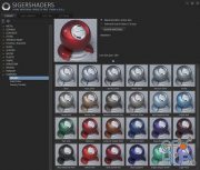 SIGERSHADERS XS Material Presets Studio v3.1 for 3ds Max 2016 to 2022 Win