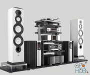 Elite Hi-End audio system from Mark-Levinson and Revel