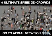 CGTrader – 3D PEOPLE CROWDS – ULTIMATE SPEED SOLUTION Low-poly 3D models