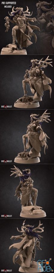 Circe, the Black Scavenger – 3D Print