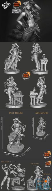 Winry Rockbell - Full Metal Alchemist – 3D Print