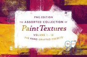 Creativemarket – 252 Assorted Real Paint Textures
