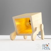 Polywood table light DIY