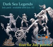 Great Grimoire Dark Sea Legends Free 1 Year Anniversary July 2020 – 3D Print