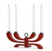 Modern candlestick for four candles