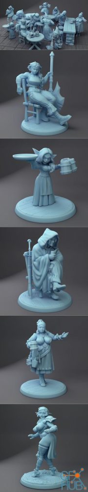 Twin Goddess Miniatures February 2022 – 3D Print