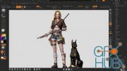 Udemy – Girl and the Dog Creation in Zbrush for Intermediate Level