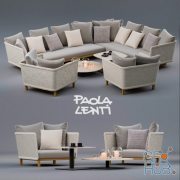 Furniture set Paola Lenti Sabi