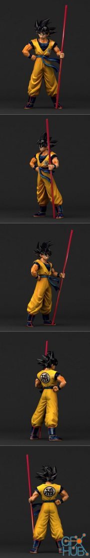Son Goku 20th Dragon Ball – 3D Print